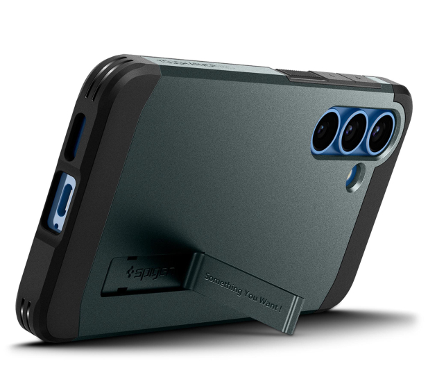Spigen Tough Armor Magsafe do Samsung Galaxy S25+ Abyss Green - 1313163 - zdjęcie 4